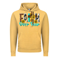 Vintage Mustard faith over fear Vintage Hoodie - texasbilliewilder