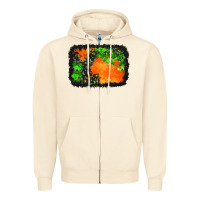 Sandshell halloween mystic symbol background Zipper Hoodie - BundleAndBundleShop