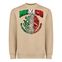 Mexico Coat Of Arms Heavyweight Sweatshirt | Teevron