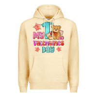 Pina Colada my first valentines day Premium Hoodie - AdoDesignShop