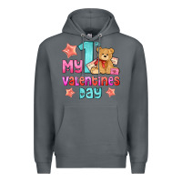 Rock my first valentines day Premium Hoodie - AdoDesignShop