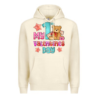 Sandshell my first valentines day Premium Hoodie - AdoDesignShop