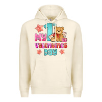 Tofu my first valentines day Premium Hoodie - AdoDesignShop
