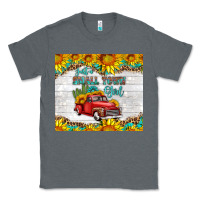 Charcoal Heather just a small town girl with car Classic Tee - HRA Design Shop