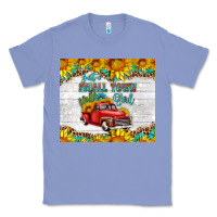 Colony Blue just a small town girl with car Classic Tee - HRA Design Shop