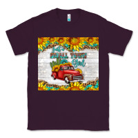 Plum just a small town girl with car Classic Tee - HRA Design Shop