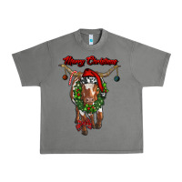 Tornado merry christmas longhorn cow Urban Heavy Tee - RanaPortraitStore