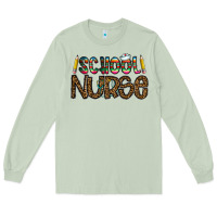 Matcha school nurse Long Sleeve Tee - CowhideDigitalArt