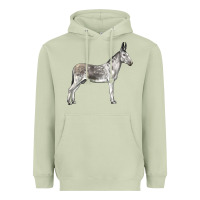 Matcha Andalusian Donkey Heavyweight Hoodie - LillyAllenDesigns