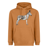Meerkat Andalusian Donkey Heavyweight Hoodie - LillyAllenDesigns