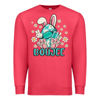 Cardinal boujee  easter  egg Premium Sweatshirt - MaliasSmallBusiness