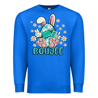 True Royal boujee  easter  egg Premium Sweatshirt - MaliasSmallBusiness