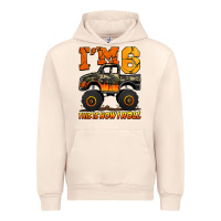 Sandshell i'm six this is how i roll monster truck birthday Urban Hoodie - Jasminsmagicworld