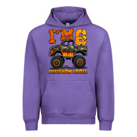 Tulip i'm six this is how i roll monster truck birthday Urban Hoodie - Jasminsmagicworld