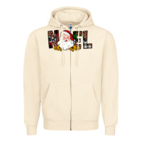 Sandshell santa noel Zipper Hoodie - JahusDesignShop