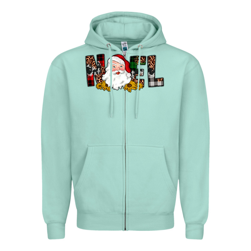 Santa Noel Zipper Hoodie by JahusDesignShop | Teevron