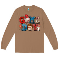 Toasted Coconut game day baseball Long Sleeve Tee - AdoDesignShop
