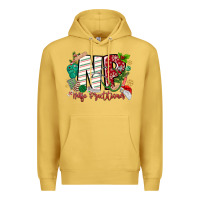 Antique Gold NP Nurse Practitioner Christmas Premium Hoodie - MaliasSmallBusiness