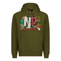Army Green NP Nurse Practitioner Christmas Premium Hoodie - MaliasSmallBusiness