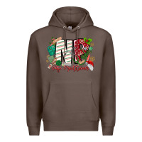 Coffee NP Nurse Practitioner Christmas Premium Hoodie - MaliasSmallBusiness