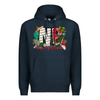 Navy NP Nurse Practitioner Christmas Premium Hoodie - MaliasSmallBusiness