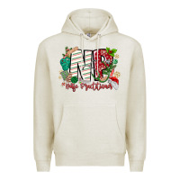 Oatmeal Heather NP Nurse Practitioner Christmas Premium Hoodie - MaliasSmallBusiness