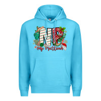 Ocean Blue NP Nurse Practitioner Christmas Premium Hoodie - MaliasSmallBusiness