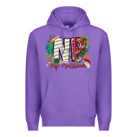 Purple NP Nurse Practitioner Christmas Premium Hoodie - MaliasSmallBusiness