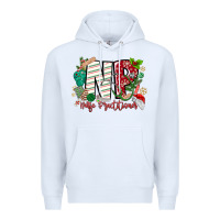 White NP Nurse Practitioner Christmas Premium Hoodie - MaliasSmallBusiness