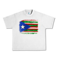 Lunar Rock Mexico and Puerto Rico Flag Urban Heavy Tee - texasbilliewilder
