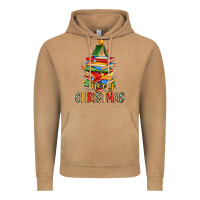 Vintage Camel book christmas tree merry christmas Vintage Hoodie - Zillion Design Studio