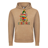 Vintage Coffee book christmas tree merry christmas Vintage Hoodie - Zillion Design Studio