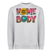 Heather Grey homebody Heavyweight Sweatshirt - texasbilliewilder