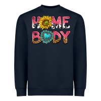 Navy homebody Heavyweight Sweatshirt - texasbilliewilder