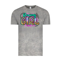 Cloud Rock racing girl Vintage Tee - Zillion Design Studio