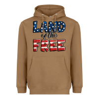 Toasted Coconut Land of the free America Heavyweight Hoodie - Jasminsmagicworld