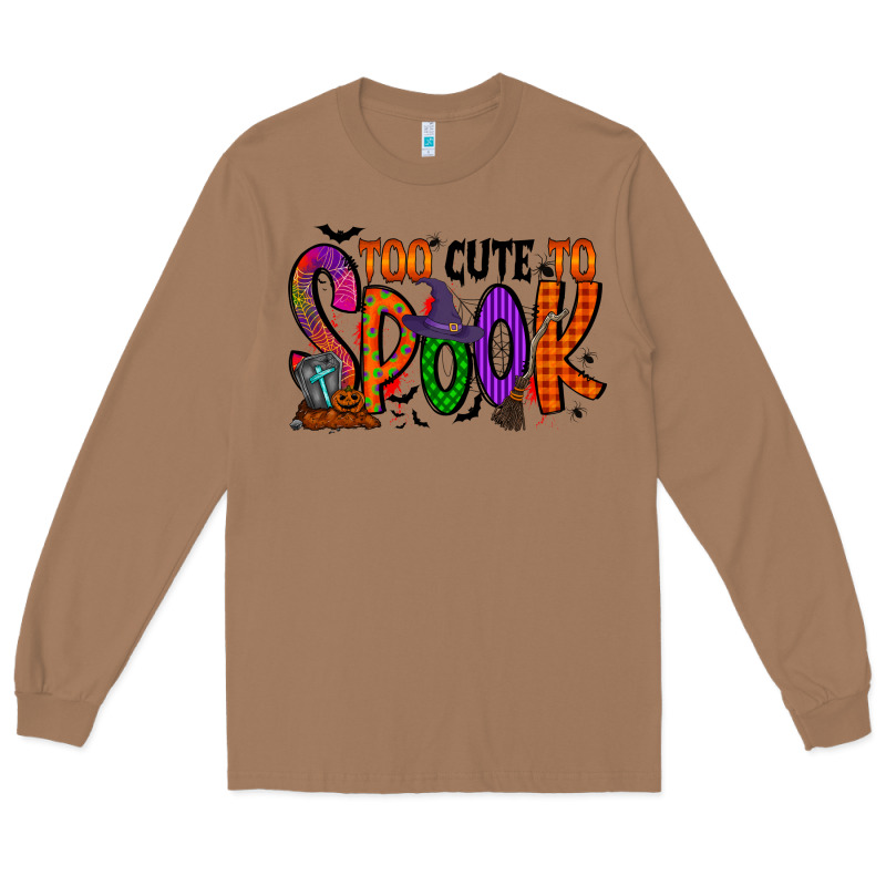 Too Cute To Spook Long Sleeve Tee by RacoonDesign | Teevron