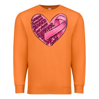 Carrot heart breast cancer Premium Sweatshirt - MaliasSmallBusiness