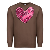 Chestnut heart breast cancer Premium Sweatshirt - MaliasSmallBusiness