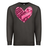 Smoke heart breast cancer Premium Sweatshirt - MaliasSmallBusiness