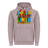 Vintage Zinc color outside the liner autism awareness Vintage Hoodie - JahusDesignShop