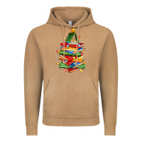 Vintage Camel book christmas tree Vintage Hoodie - Zillion Design Studio