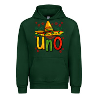 Forest Green uno my first mexican birthday Urban Hoodie - Jasminsmagicworld