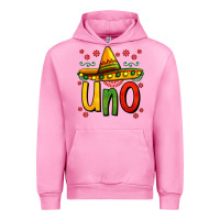 Fuchsia Pink uno my first mexican birthday Urban Hoodie - Jasminsmagicworld