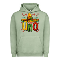Pigment Oil Green uno my first mexican birthday Urban Hoodie - Jasminsmagicworld