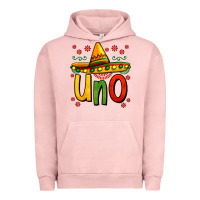 Pigment Salmon uno my first mexican birthday Urban Hoodie - Jasminsmagicworld
