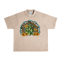 French Oak western rainbow with cactus Urban Heavy Tee - RanaPortraitStore