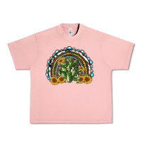 Salmon western rainbow with cactus Urban Heavy Tee - RanaPortraitStore