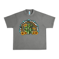 Tornado western rainbow with cactus Urban Heavy Tee - RanaPortraitStore