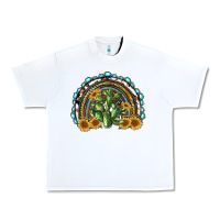 White western rainbow with cactus Urban Heavy Tee - RanaPortraitStore